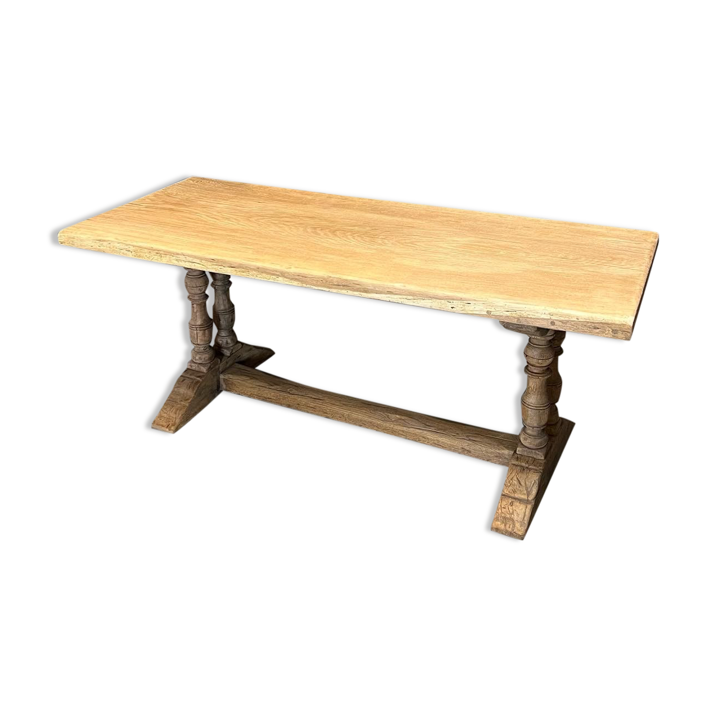 Old monastery table in solid oak