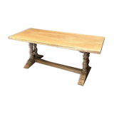 Old monastery table in solid oak