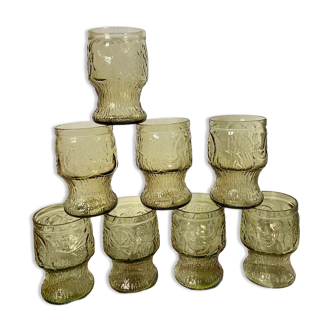 Vintage smoked glasses