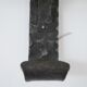 Brutalist iron mid-century french double arm wall light