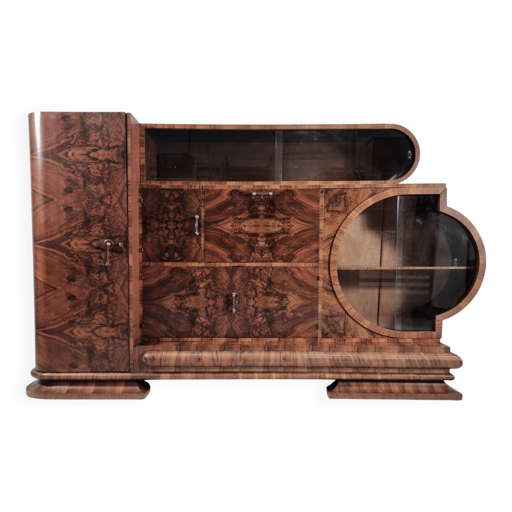 Art Deco Sideboard, 1940s
