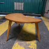 Scandinavian bean-shaped coffee table