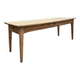 Oak farmhouse table from the early 20th century.