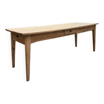 Oak farmhouse table from the early 20th century.