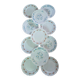 11 vintage dessert plates in Arcopal