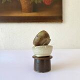 3 Spice bowls, glazed stoneware