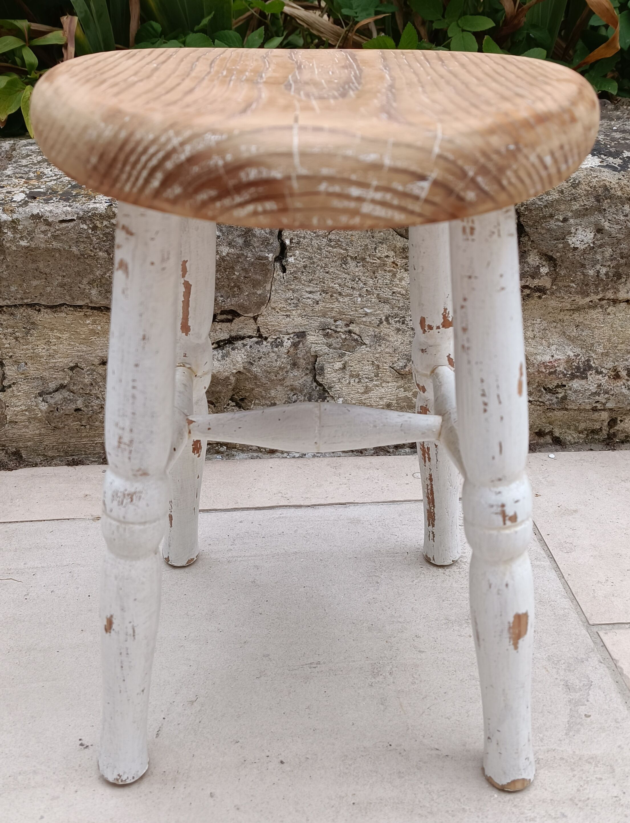 Wooden stool