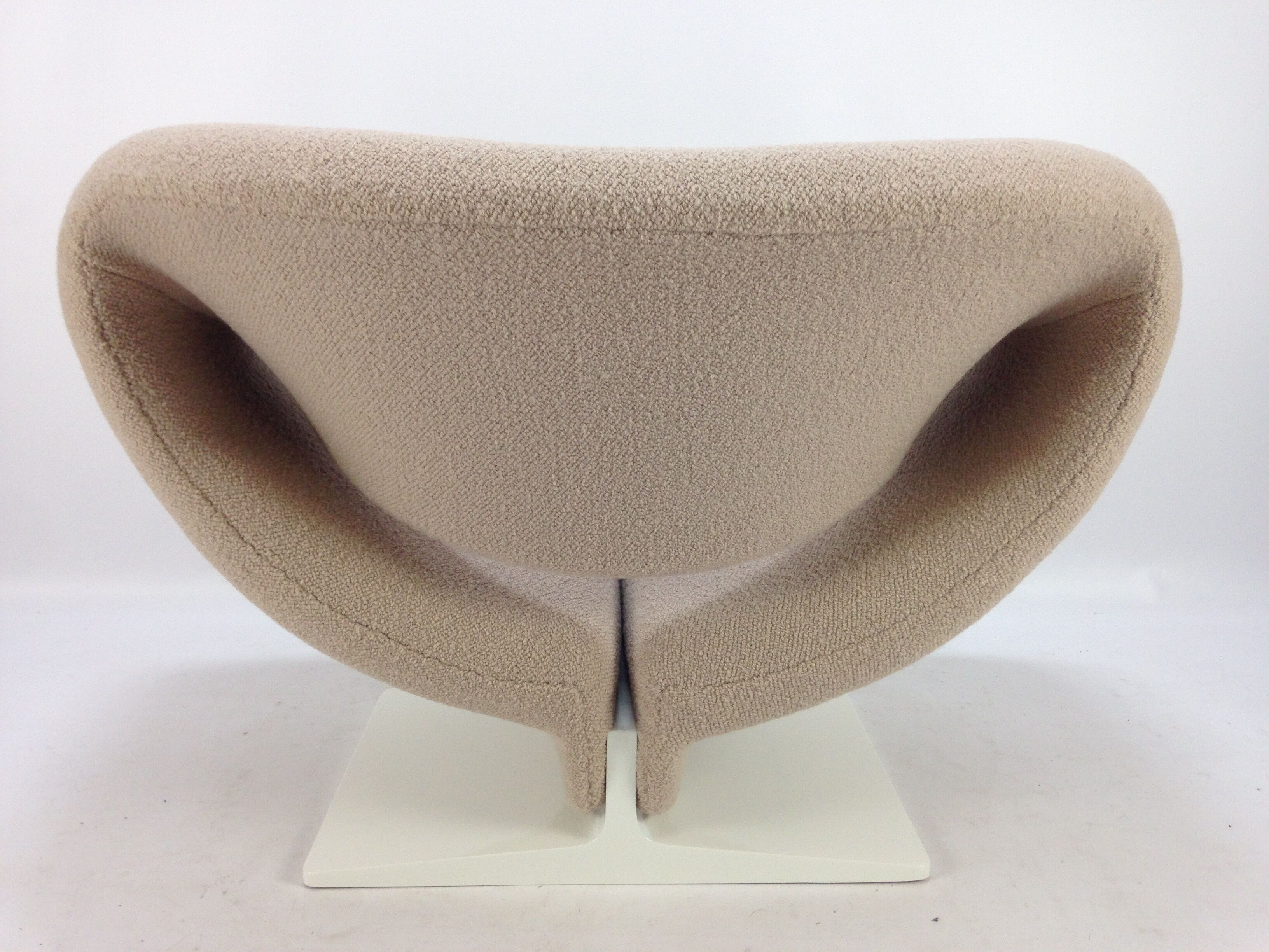 Ribbon armchair by Pierre Paulin for Artifort with Pierre Frey, 1960s