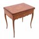 Inlaid card table, France, circa 1860. Empire