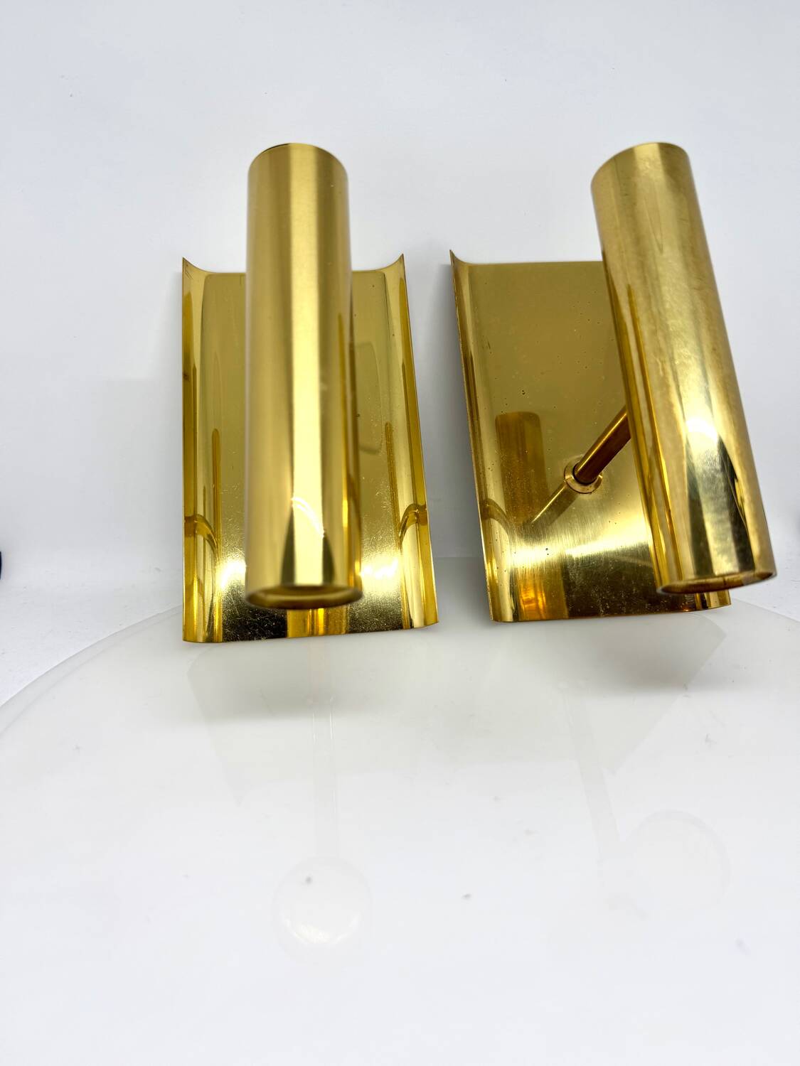 Pair Of Scandinavian Minimalist Vintage wall lamps