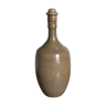 Vintage glazed stoneware potter's liquor bottle