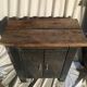 Renovated kitchen furniture and revisited in 50s metal