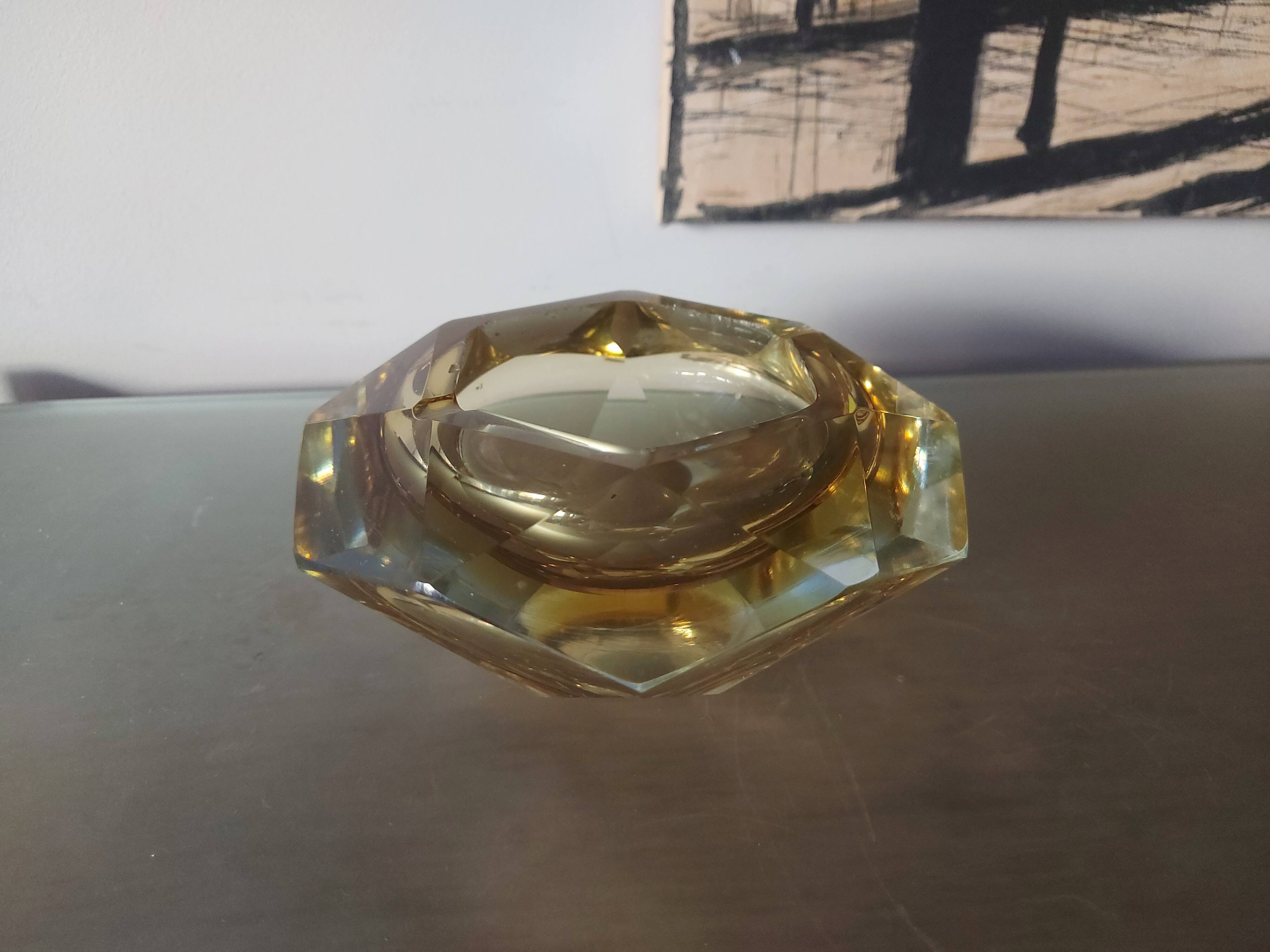 Design glass ashtray