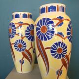 Pair of Art Deco vases