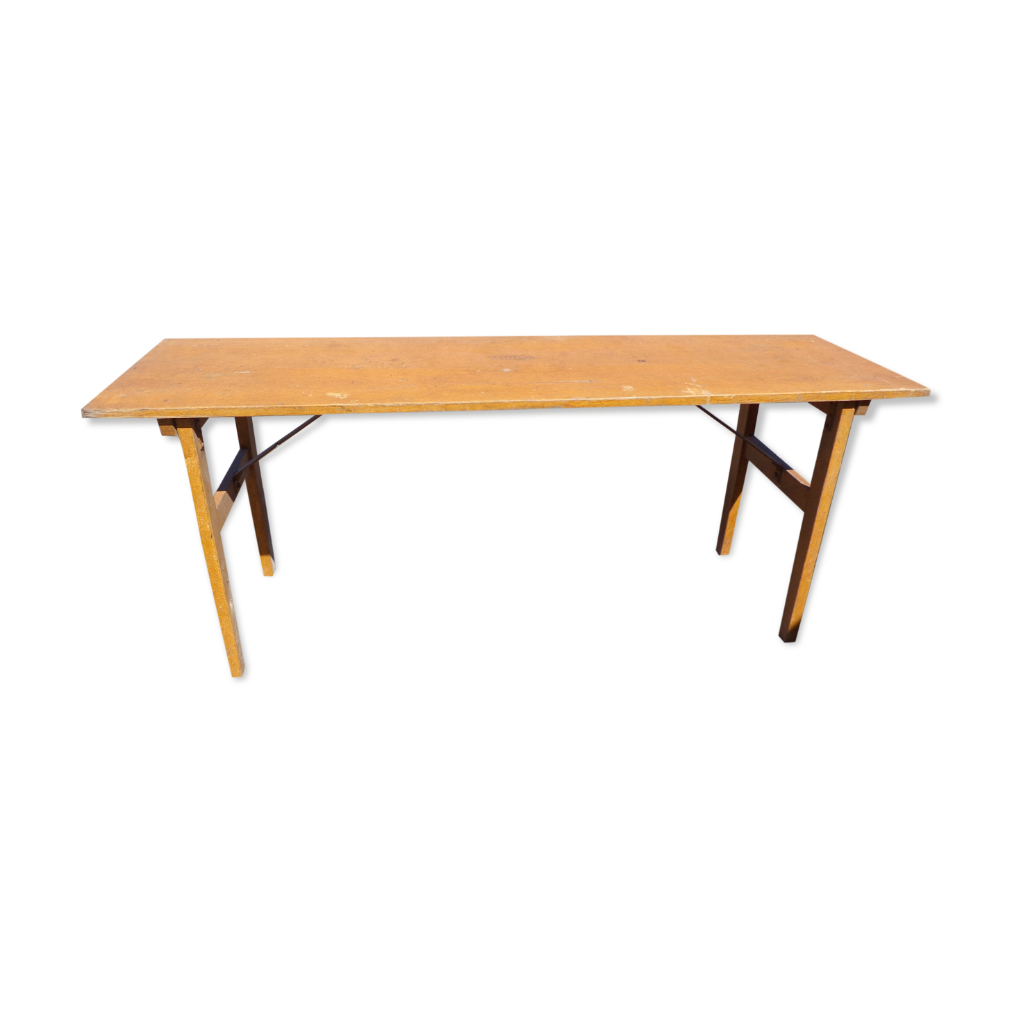 Fir brewery table