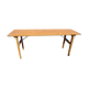 Fir brewery table