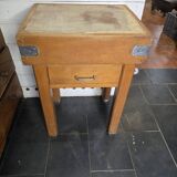 Old butcher's block