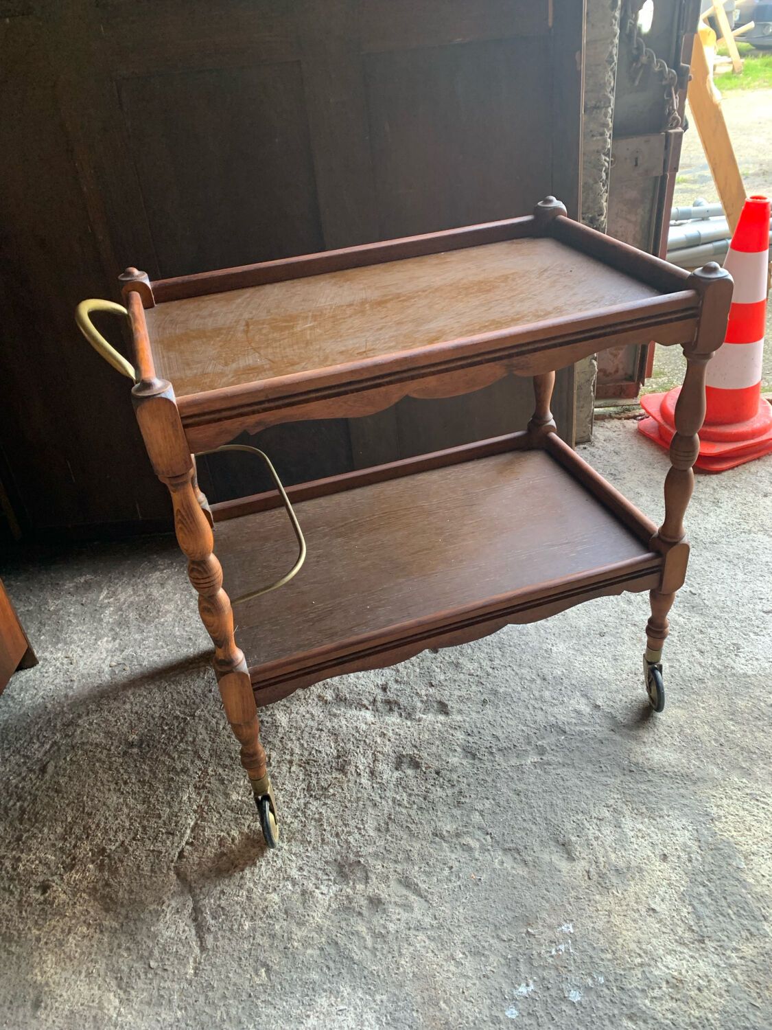 Rustic rolling dessert