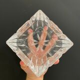 Cut crystal ashtray