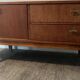 Vintage teak TV stand