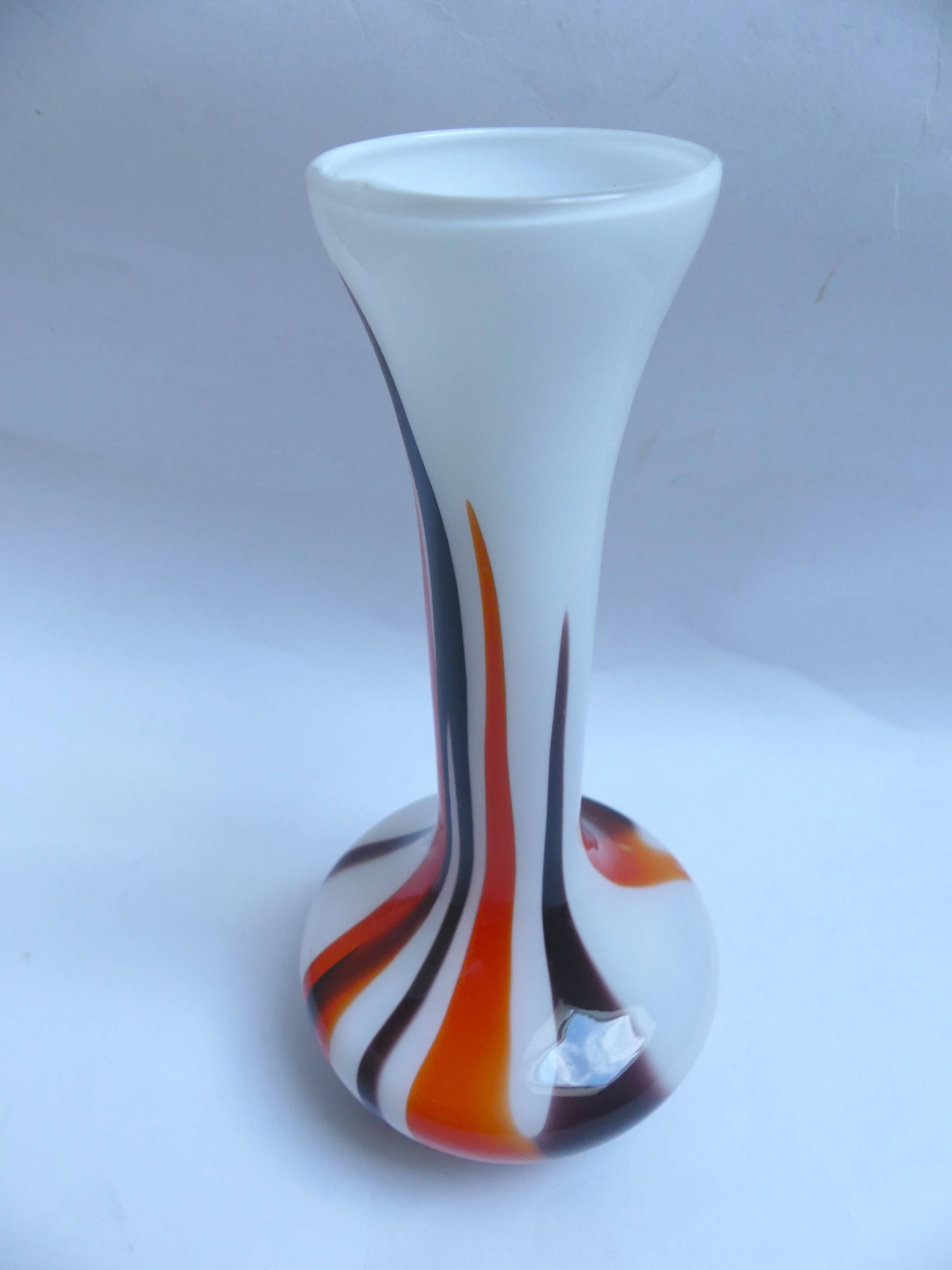 Opaline vase from the 70s