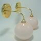 Pair of wall sconces