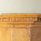 Classicist wardrobe from around 1840, solid oak, Austria