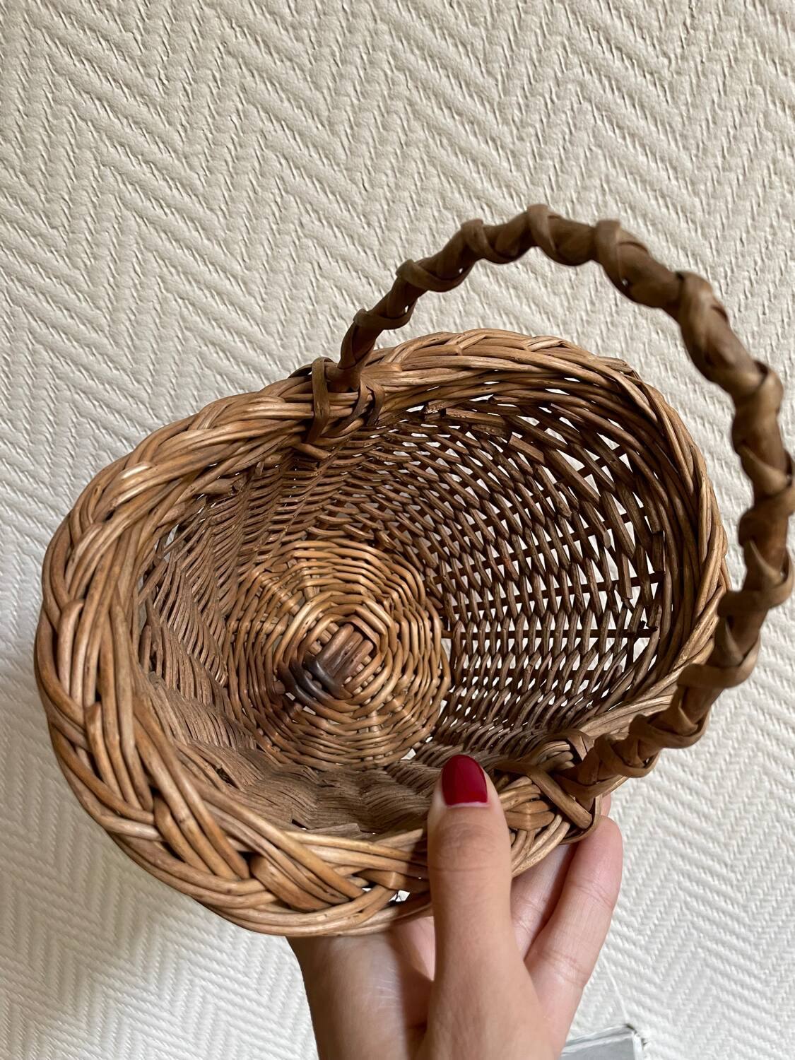 Mini panier osier