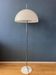 Vintage GEPO Space Age Mushroom Floor Lamp, White Acrylic Glass Shade