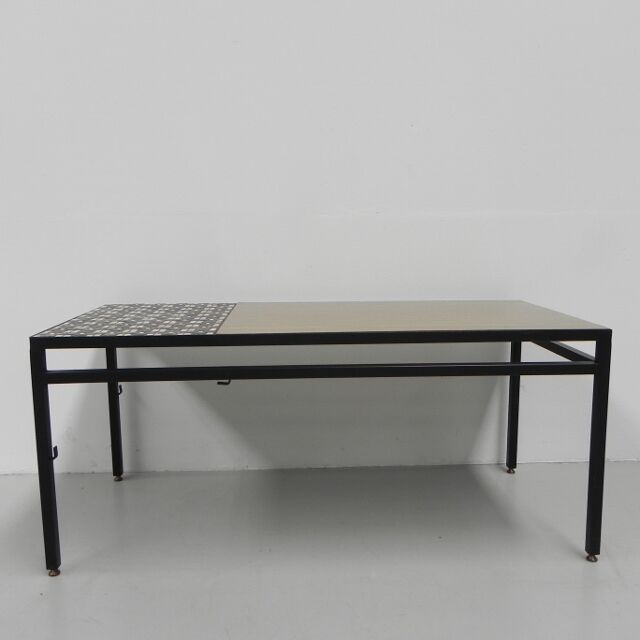 Vintage coffee table, tile table