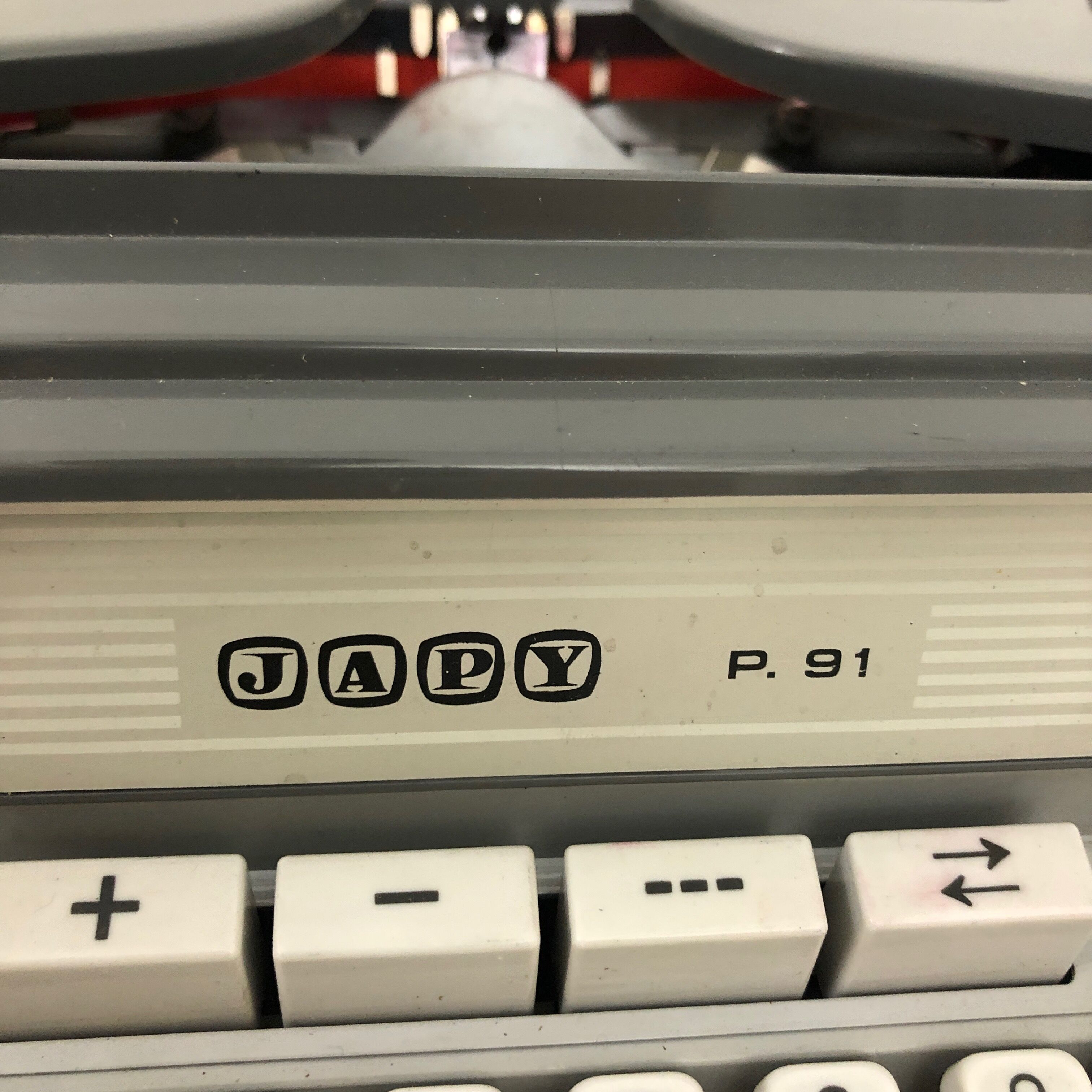 Japy typewriter