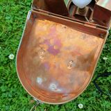 Old copper houseboat lamp
