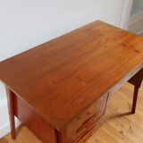 Scandinavian vintage teak desk 1960