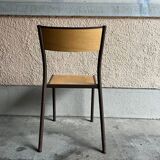 Chaise écolier vintage