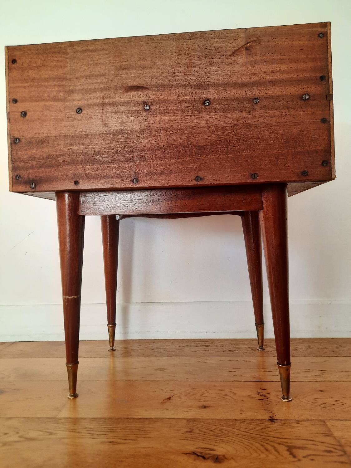 Petit meuble- chevet bois vintage