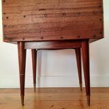 Small vintage wooden bedside cabinet