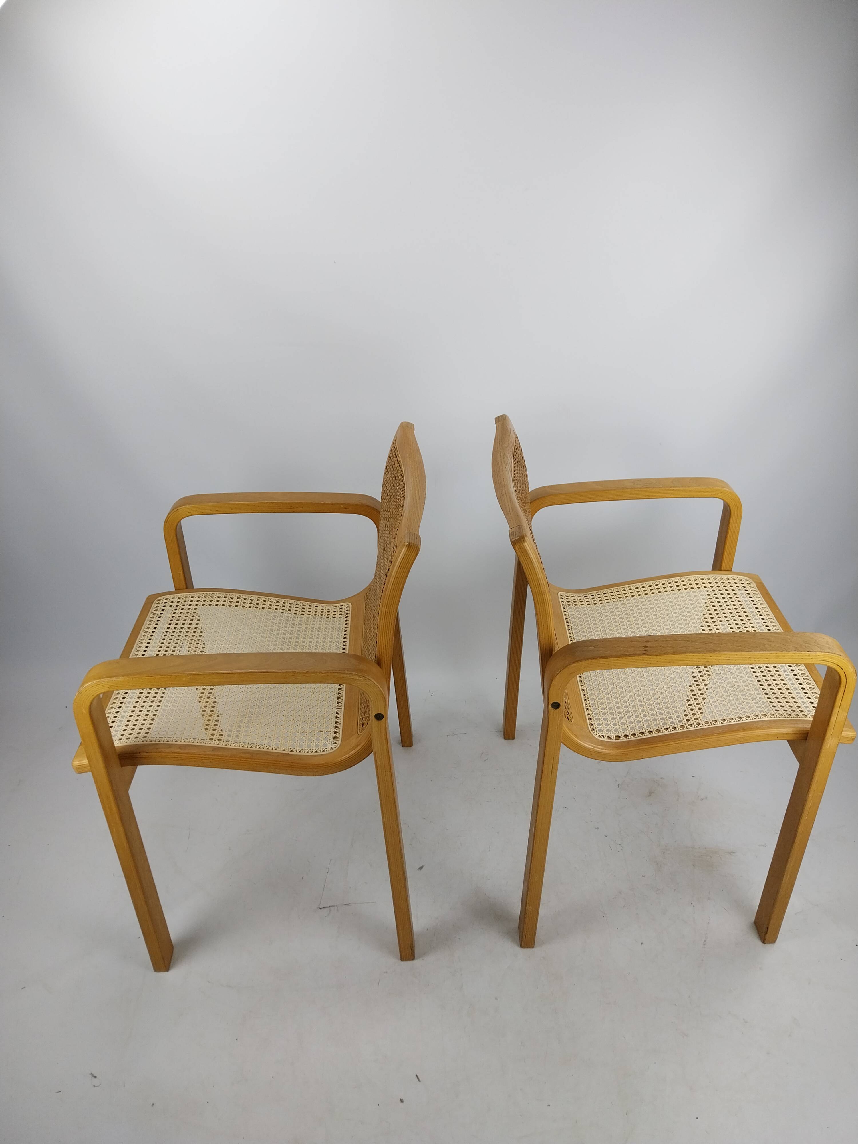 Pair of olivo pietro chairs