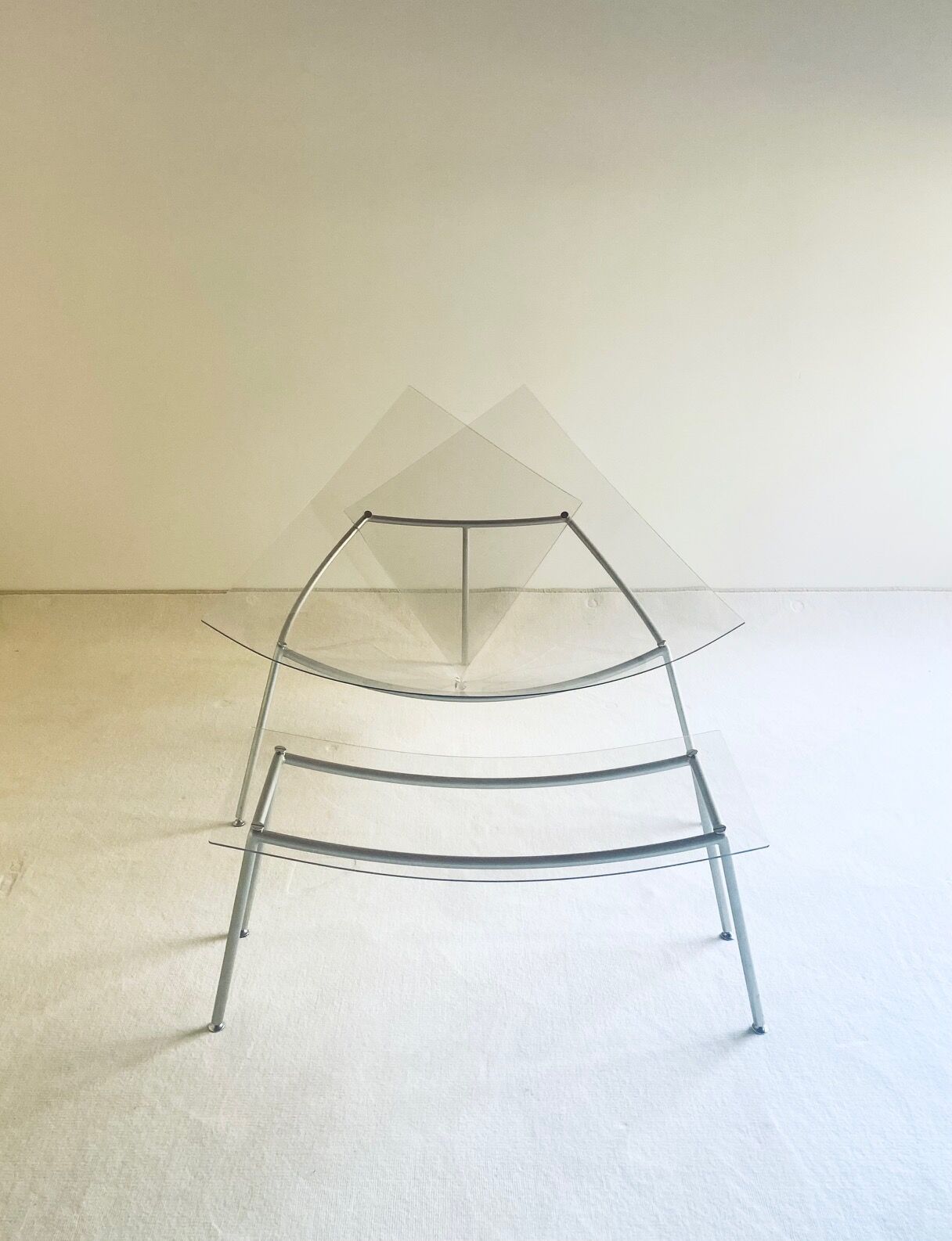 Armchair and ottoman " cone " by the Campana brothers for Edra, 1997