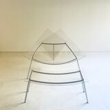 Armchair and ottoman " cone " by the Campana brothers for Edra, 1997