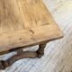 Solid oak drapery farmhouse table 2m5 XL