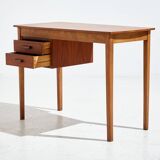Restored teak and beech desk
