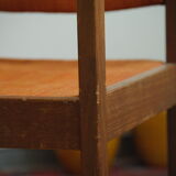Vintage chair and armchair