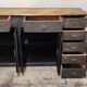 Gray patina bar counter trade furniture
