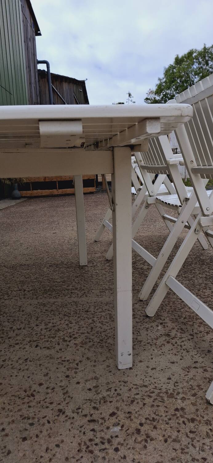 Antique garden furniture