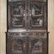 Antique Dutch carved placard, circa 1860.