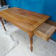 Table de ferme en bois fruitier