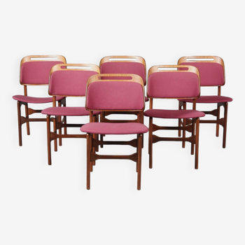 6 chaises danoises en teck, 1960