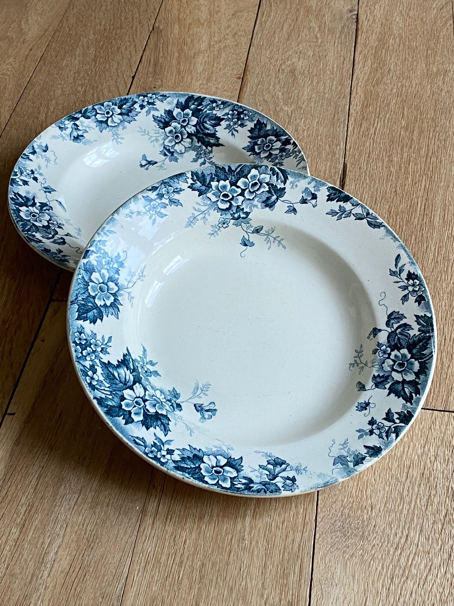 Lot 2 plates Terre de Fer