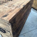 Pair of brutalist sideboards