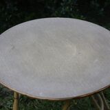 Nice rattan coffee table, vintage